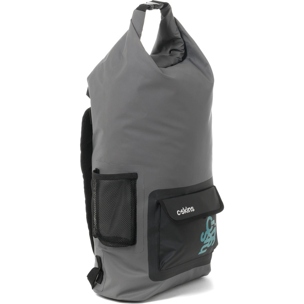 2026 C-Skins Storm Chaser 25L Dry Bag C-DBP25 - Grey / Black